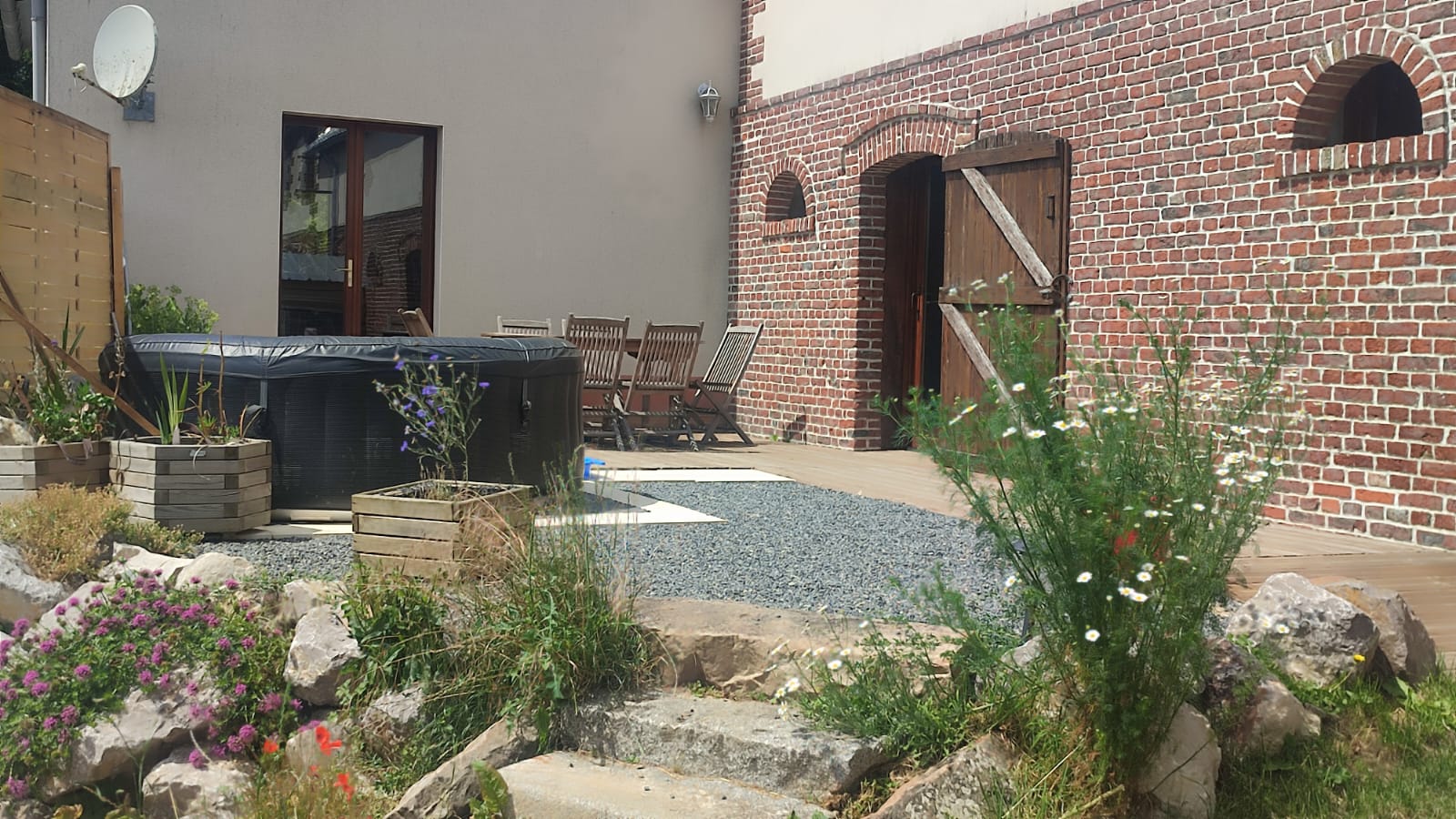 Entrée gîte